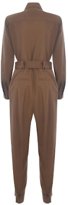 (W) ''S Max Mara MaxMara 駝色長袖腰帶實用連身工作服 12460319600281-006 Lookbook (W) ''S Max Mara MaxMara 駝色長袖腰帶實用連身工作服 12460319600281-006