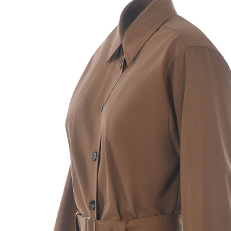 Purchase (W) ''S Max Mara MaxMara 駝色長袖腰帶實用連身工作服 12460319600281-006