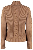 (W) S Max Mara MaxMara 驼色羊毛混纺高领毛衣 13660693600-002 Lookbook (W) S Max Mara MaxMara 驼色羊毛混纺高领毛衣 13660693600-002