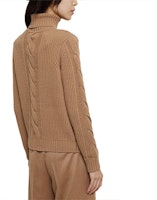 (W) S Max Mara MaxMara 驼色羊毛混纺高领毛衣 13660693600-002 Details for (W) S Max Mara MaxMara 驼色羊毛混纺高领毛衣 13660693600-002