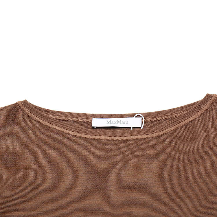Shop (W) 맥스마라 카멜 울 스웨터 - 크루넥 롱슬리브 니트 풀오버 136604096003-UNIPARO