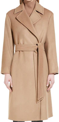 (W) ''S Max Mara MaxMara 休閒中長款腰帶大衣 單色駝色 6016173306 Buy (W) ''S Max Mara MaxMara 休閒中長款腰帶大衣 單色駝色 6016173306