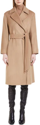 (W) ''S Max Mara MaxMara 休閒中長款腰帶大衣 單色駝色 6016173306 Lookbook (W) ''S Max Mara MaxMara 休閒中長款腰帶大衣 單色駝色 6016173306