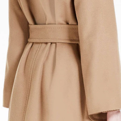(W) ''S Max Mara MaxMara 休閒中長款腰帶大衣 單色駝色 6016173306 Sizing (W) ''S Max Mara MaxMara 休閒中長款腰帶大衣 單色駝色 6016173306
