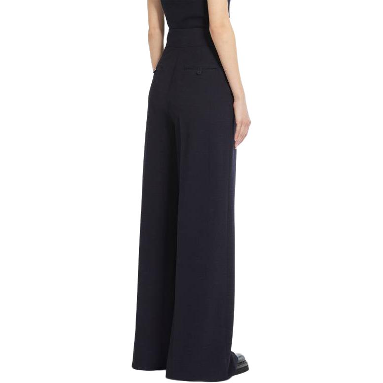 Shop (W) ''S 맥스마라 맥스마라 셀보 그레이 밴딩 와이드 레그 캐주얼 바지 1131174106001-CERVO