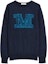 Buy (Women) 'S Max Mara MaxMara Chantal FW22 Blue Logo Jacquard Knit Sweater. 1366022306022-CHANTAL