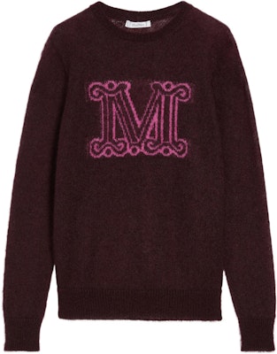 (W) ''S Max Mara MaxMara Chantal FW22 红色标志提花针织圆领毛衣 女款 1366022306021-CHANTAL Buy (W) ''S Max Mara MaxMara Chantal FW22 红色标志提花针织圆领毛衣 女款 1366022306021-CHANTAL