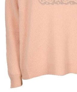 (W) Jersey Clásico de Cashmere ''S Max Mara Logo M Cuello Redondo en Rosa Malva. 13660299600-011 Details for (W) Jersey Clásico de Cashmere ''S Max Mara Logo M Cuello Redondo en Rosa Malva. 13660299600-011