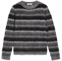 (Women) 'S Max Mara MaxMara Colonia Striped Crewneck Long-Sleeve Sweater Women’s Grey 1366092306009-COLONIA (Women) 'S Max Mara MaxMara Colonia Striped Crewneck Long-Sleeve Sweater Women’s Grey 1366092306009-COLONIA