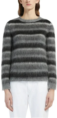 (W) ''S Max Mara Colonia Baju Jalur Lengan Panjang Leher Bulat Wanita Kelabu 1366092306009-COLONIA Lookbook (W) ''S Max Mara Colonia Baju Jalur Lengan Panjang Leher Bulat Wanita Kelabu 1366092306009-COLONIA