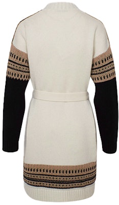 (Women) 'S Max Mara MaxMara Colorblock Knit Sweater with Belt Cream Yellow 13410111600-009 Lookbook (Women) 'S Max Mara MaxMara Colorblock Knit Sweater with Belt Cream Yellow 13410111600-009