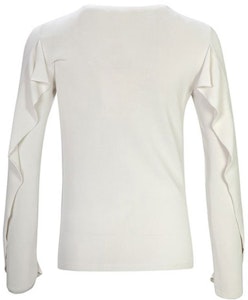 (W) ''S マックスマーラ MaxMara クルーネック ロングスリーブ Tシャツ オフホワイト 13661109600001-ARABBA Lookbook (W) ''S マックスマーラ MaxMara クルーネック ロングスリーブ Tシャツ オフホワイト 13661109600001-ARABBA