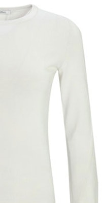 (W) ''S マックスマーラ MaxMara クルーネック ロングスリーブ Tシャツ オフホワイト 13661109600001-ARABBA Purchase (W) ''S マックスマーラ MaxMara クルーネック ロングスリーブ Tシャツ オフホワイト 13661109600001-ARABBA