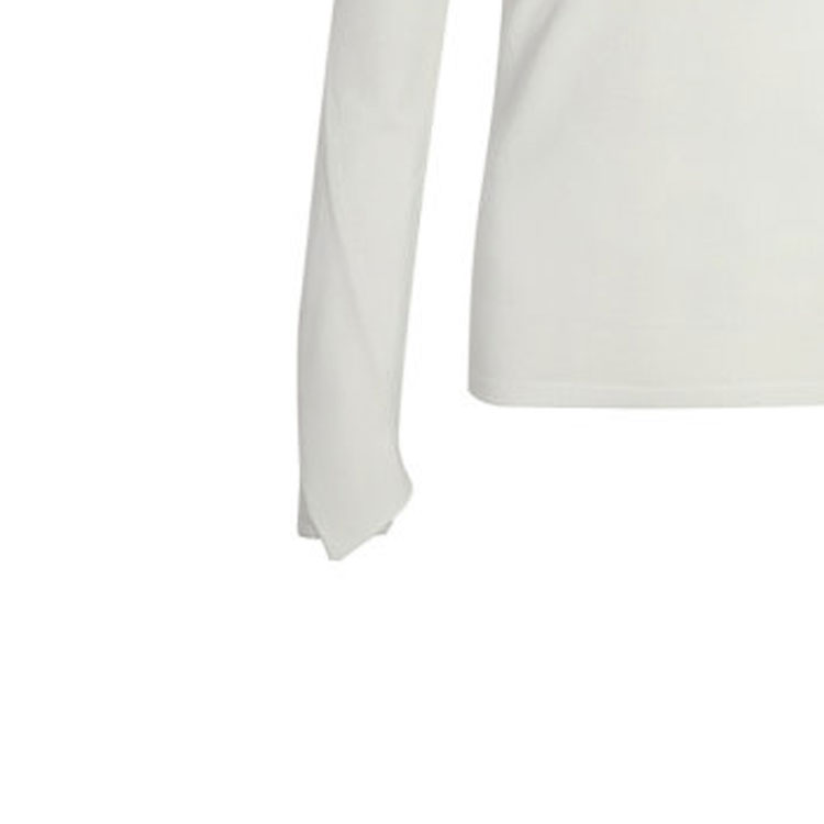 Sizing (W) ''S マックスマーラ MaxMara クルーネック ロングスリーブ Tシャツ オフホワイト 13661109600001-ARABBA