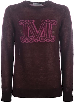 (W) ''에스 맥스마라 맥스마라 여성 크루넥 루즈핏 스웨터 퍼플 레드'' CHANTAL-021 Order (W) ''에스 맥스마라 맥스마라 여성 크루넥 루즈핏 스웨터 퍼플 레드'' CHANTAL-021