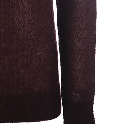 (W) ''에스 맥스마라 맥스마라 여성 크루넥 루즈핏 스웨터 퍼플 레드'' CHANTAL-021 Sizing (W) ''에스 맥스마라 맥스마라 여성 크루넥 루즈핏 스웨터 퍼플 레드'' CHANTAL-021