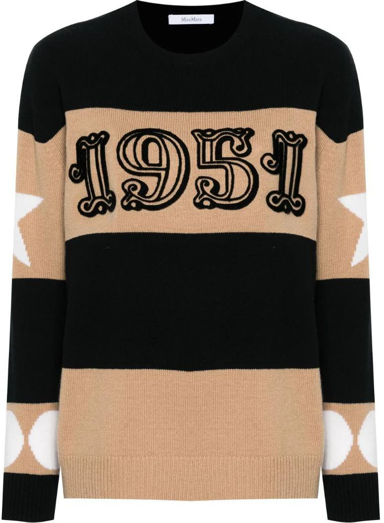 women-s-max-mara-max-mara-dirce-striped-knit-loose-fit-crewneck-sweater-women-s-black-long-sleeve-2421366121650-dirce