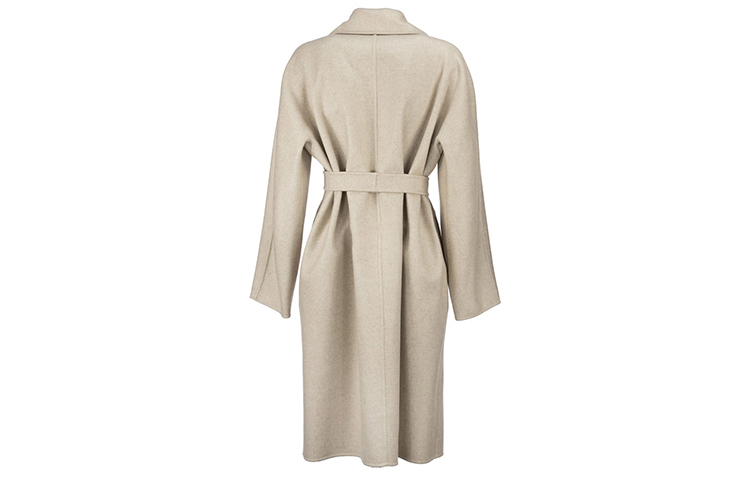 Lookbook (W) ''S Max Mara MaxMara Doppia 米色羊绒中长款大衣 1016100506001-DOPPIA
