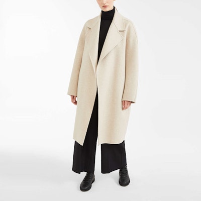(W) ''S Max Mara MaxMara Doppia 米色羊绒中长款大衣 1016100506001-DOPPIA Shop (W) ''S Max Mara MaxMara Doppia 米色羊绒中长款大衣 1016100506001-DOPPIA