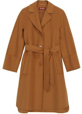 (W) ''S Max Mara MaxMara エネイデ カジュアル ブラウン シングルブレスト オーバーコート 60110317000-ENEIDE043 Buy (W) ''S Max Mara MaxMara エネイデ カジュアル ブラウン シングルブレスト オーバーコート 60110317000-ENEIDE043