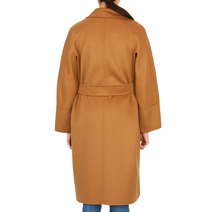 Shop (W) ‘S Max Mara Eneide 棕色单排扣休闲大衣 60110317000-ENEIDE043