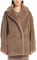 Shop (W) ''Max Mara Espero 女裝短版泰迪熊標誌性羊駝毛大衣 - 棕色'' 1081044106025-ESPERO