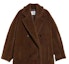 Lookbook (W) Abrigo Casual Faust de Max Mara en Marrón Oscuro. 1016203606003-FAUST