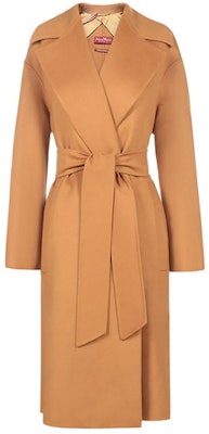 (W) ''S Max Mara MaxMara Fazio 棕色羊毛腰帶大衣. 60110117043-FAZIO Order (W) ''S Max Mara MaxMara Fazio 棕色羊毛腰帶大衣. 60110117043-FAZIO