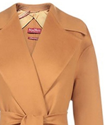 (W) ''S Max Mara MaxMara Fazio 棕色羊毛腰帶大衣. 60110117043-FAZIO Purchase (W) ''S Max Mara MaxMara Fazio 棕色羊毛腰帶大衣. 60110117043-FAZIO