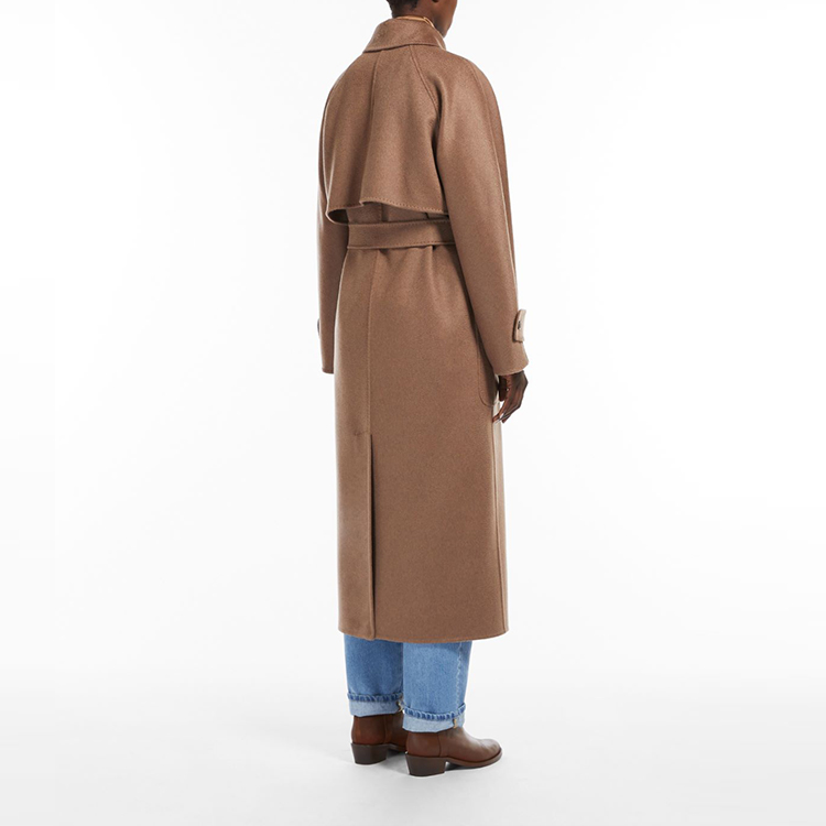 (Women) 'S Max Mara MaxMara Feluca  Double-Sided Wool Coat Brown 1016032906057-FELUCA 圖 5