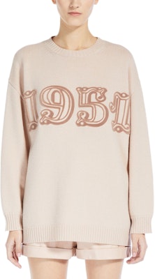 (W) ''S Max Mara MaxMara Fido系列浮雕休閒針織毛衣 女裝卡其色 1366073306017-FIDO Shop (W) ''S Max Mara MaxMara Fido系列浮雕休閒針織毛衣 女裝卡其色 1366073306017-FIDO