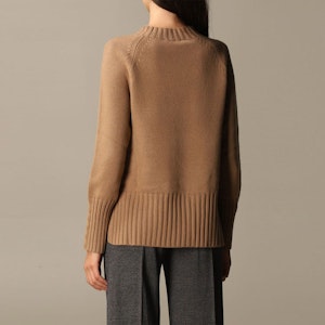 (W) S Max Mara Suéter Ajustado Marrón 93660403600-003 Sizing (W) S Max Mara Suéter Ajustado Marrón 93660403600-003