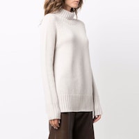 (W) ''赛马克斯Mara高领修身羊毛针织衫-米白色。'' 93661613600-MANTOVA001 Purchase (W) ''赛马克斯Mara高领修身羊毛针织衫-米白色。'' 93661613600-MANTOVA001