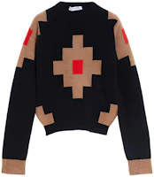 (Women) 'S Max Mara MaxMara FW22 Black Mohair Wool Sweater Jacquard Knit. 1366182606 (Women) 'S Max Mara MaxMara FW22 Black Mohair Wool Sweater Jacquard Knit. 1366182606