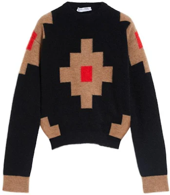 (W) ''Max Mara FW22 Sweater Hitam Mohair Wool Knit Jacquard''. 1366182606 Order (W) ''Max Mara FW22 Sweater Hitam Mohair Wool Knit Jacquard''. 1366182606