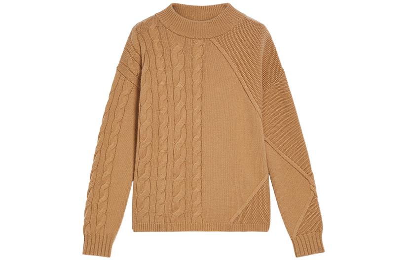 (Women) 'S Max Mara MaxMara FW22  Camel Wool Knit Sweater Pullover Jumper. 1366142306003-ACCORDO 圖 2