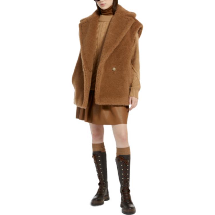 (Women) 'S Max Mara MaxMara FW22  Camel Wool Knit Sweater Pullover Jumper. 1366142306003-ACCORDO 圖 5