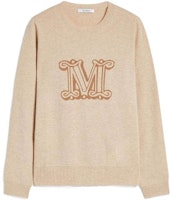 (W) 막스마라 FW22 로고 자카드 크루넥 스웨터 라이트 카멜. 13661029600002BIMBA Order (W) 막스마라 FW22 로고 자카드 크루넥 스웨터 라이트 카멜. 13661029600002BIMBA