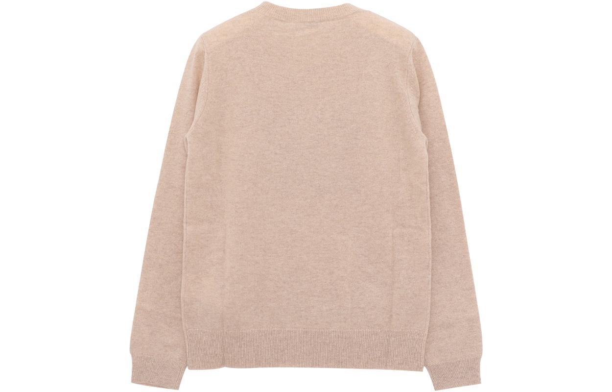 Lookbook (W) 막스마라 FW22 로고 자카드 크루넥 스웨터 라이트 카멜. 13661029600002BIMBA