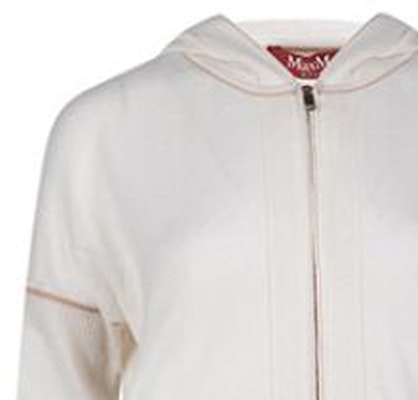 (Women) 'S Max Mara MaxMara FW22 Solid Beige Hooded Knit Sweater Casualwear. 63460529600-001 Sizing (Women) 'S Max Mara MaxMara FW22 Solid Beige Hooded Knit Sweater Casualwear. 63460529600-001