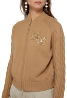 (W) 막스마라 FW23 브라운 슬림핏 패턴 긴팔 스웨터 2313460339600005 Purchase (W) 막스마라 FW23 브라운 슬림핏 패턴 긴팔 스웨터 2313460339600005