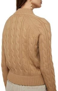 (W) 막스마라 FW23 브라운 슬림핏 패턴 긴팔 스웨터 2313460339600005 Details for (W) 막스마라 FW23 브라운 슬림핏 패턴 긴팔 스웨터 2313460339600005