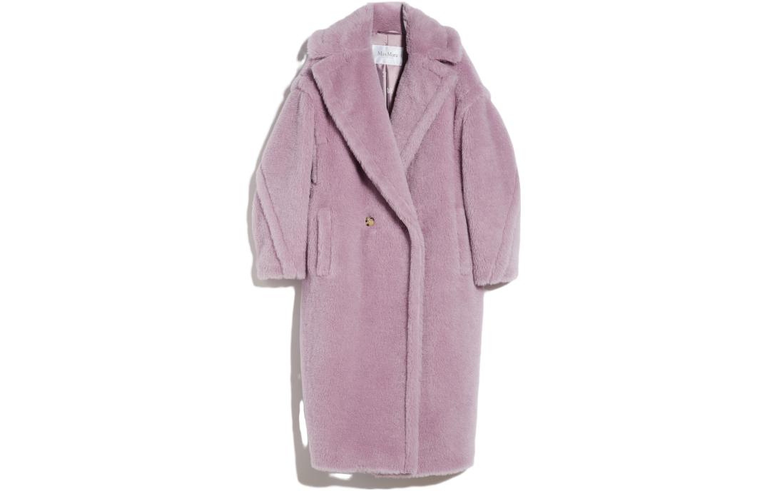 (Women) 'S Max Mara MaxMara FW23 Tedgirl Long Sleeve Solid Color Long Coat Jacket Women 2310160133000003-TEDGIRL