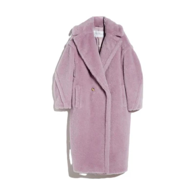 (Women) 'S Max Mara MaxMara FW23 Tedgirl Long Sleeve Solid Color Long Coat Jacket Women 2310160133000003-TEDGIRL