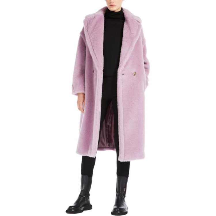 (Women) 'S Max Mara MaxMara FW23 Tedgirl Long Sleeve Solid Color Long Coat Jacket Women 2310160133000003-TEDGIRL 圖 7