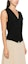 Purchase (Women) 'S Max Mara MaxMara FW24 Sleeveless V-Neck Waistcoat Black 2421156011600-004