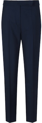 (W) Pantalones Casual ''S Max Mara Gemona de Mezcla de Lana en Azul Oscuro. 1131132106004-GEMONA Buy (W) Pantalones Casual ''S Max Mara Gemona de Mezcla de Lana en Azul Oscuro. 1131132106004-GEMONA