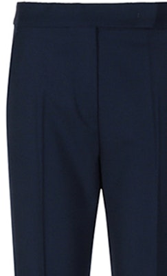 (W) Pantalones Casual ''S Max Mara Gemona de Mezcla de Lana en Azul Oscuro. 1131132106004-GEMONA Shop (W) Pantalones Casual ''S Max Mara Gemona de Mezcla de Lana en Azul Oscuro. 1131132106004-GEMONA