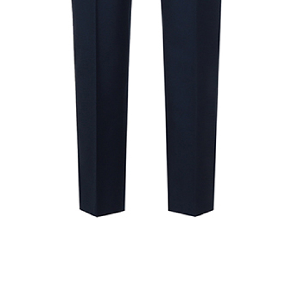 Details for (W) Pantalones Casual ''S Max Mara Gemona de Mezcla de Lana en Azul Oscuro. 1131132106004-GEMONA