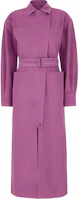 (Women) 'S Max Mara MaxMara Gemona Belted Collar Long Trench Coat Women’s Light Purple. 1121094306008-GEMONA (Women) 'S Max Mara MaxMara Gemona Belted Collar Long Trench Coat Women’s Light Purple. 1121094306008-GEMONA